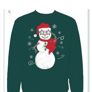 Living Fully Co Mallory Ervin Snowman sweatshirt